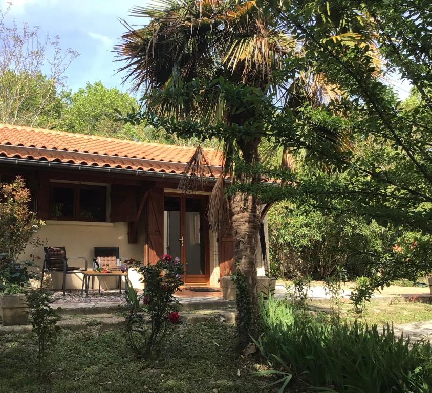 Zahrada ubytování Le gîte de Gascogne