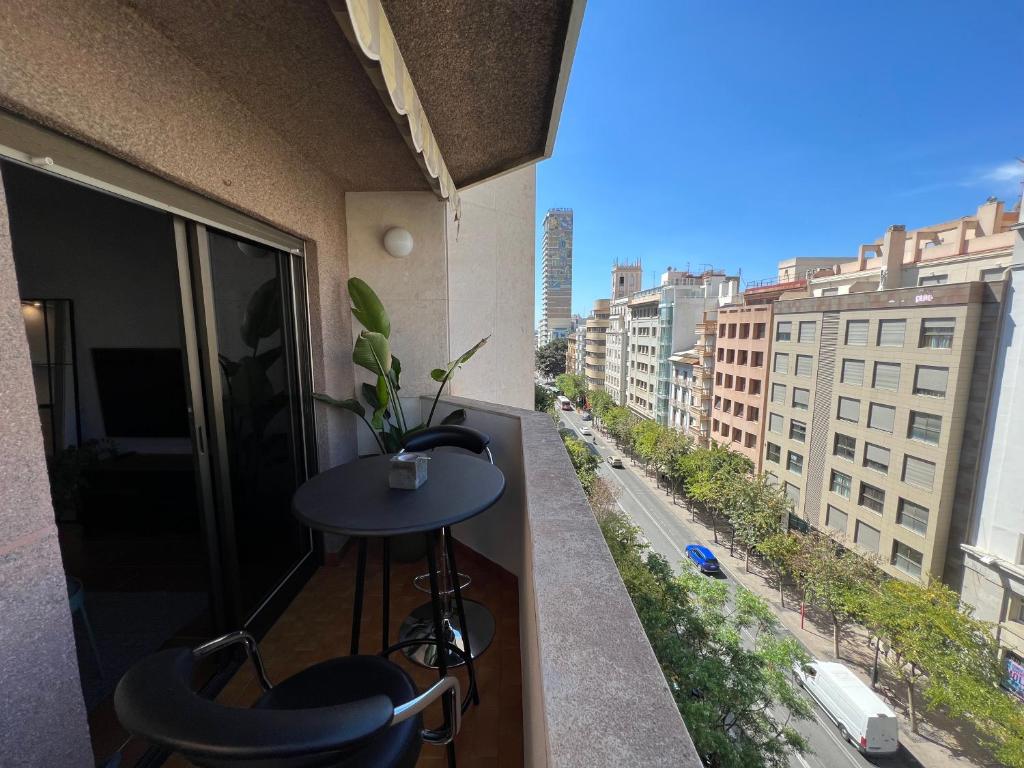 Balkón nebo terasa v ubytování Apartamento Botero