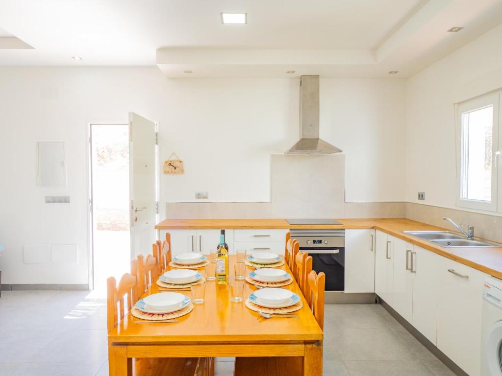 Kuchyňa alebo kuchynka v ubytovaní Cubo's Finca Armonia