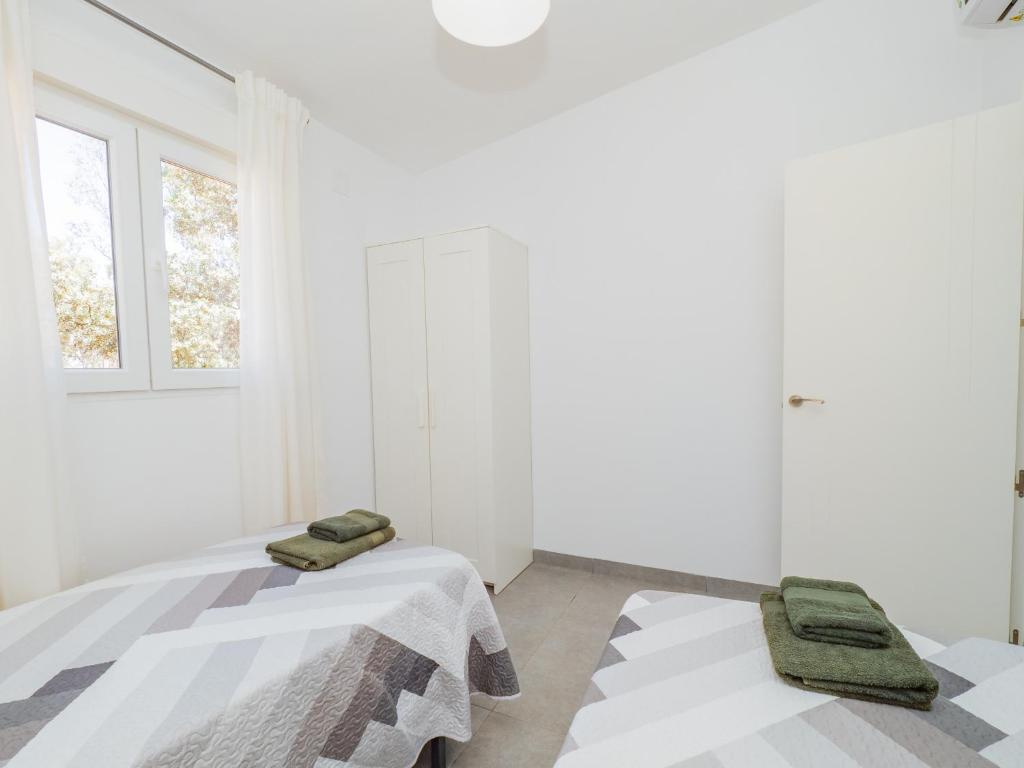 Posteľ alebo postele v izbe v ubytovaní Cubo's Finca Armonia