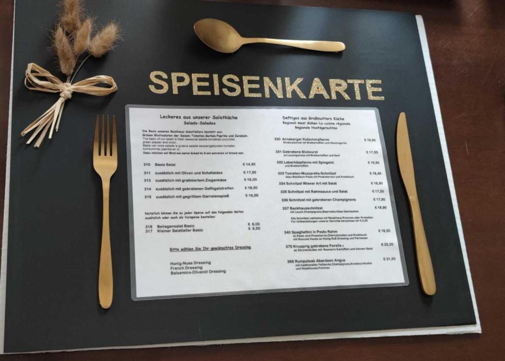 Certifikát, hodnocení, plakát nebo jiný dokument vystavený v ubytování Hotelbetriebe Güldenhaupt GmbH
