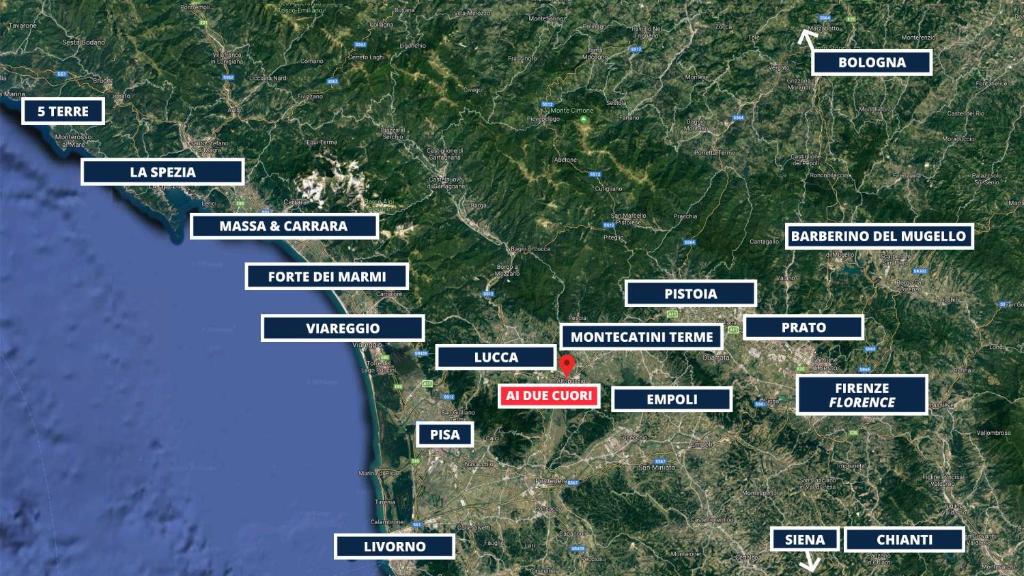 Kép Ai Due Cuori 4, Emma Villas szállásáról Capannoriban a galériában