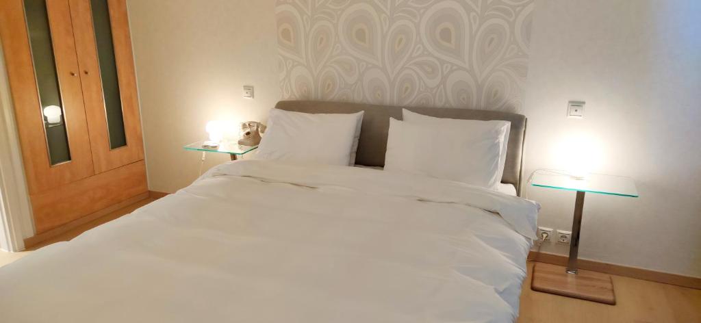 Posteľ alebo postele v izbe v ubytovaní Mirada Hotel