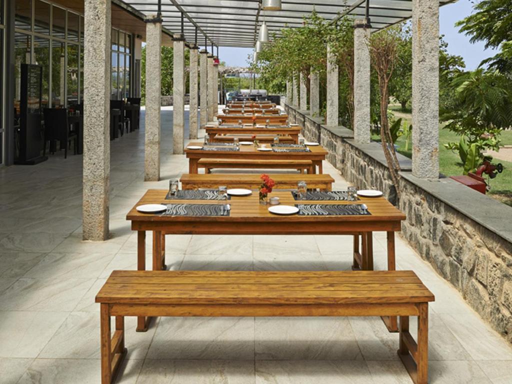 Restaurace v ubytování Club Mahindra Puducherry