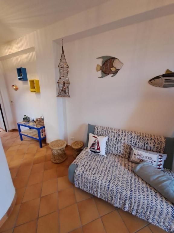 Area soggiorno di La Casa sulla Spiaggia