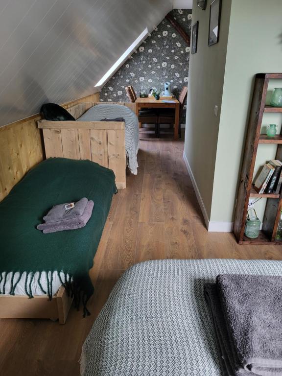 Postel nebo postele na pokoji v ubytování B & B De Tocht