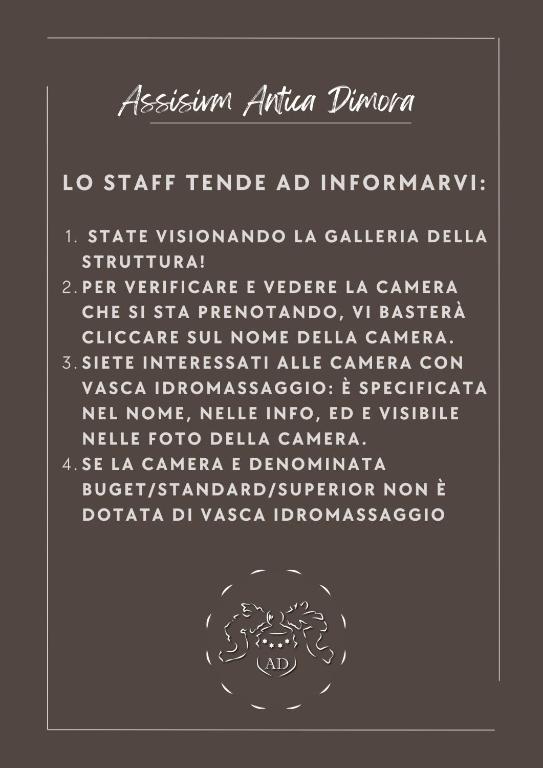 Hotel Assisivm Antica Dimora AD - Resim 13