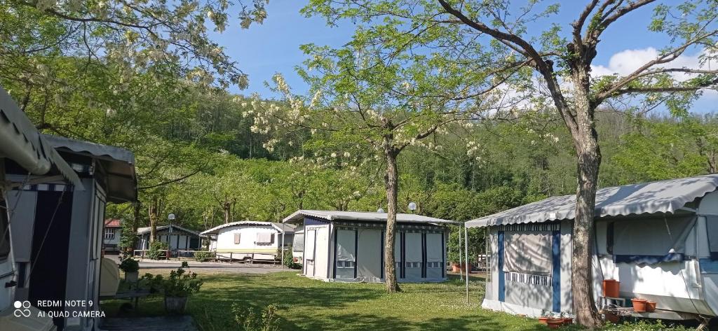 Zahrada ubytování Parco Vacanze Bracchetto Vetta