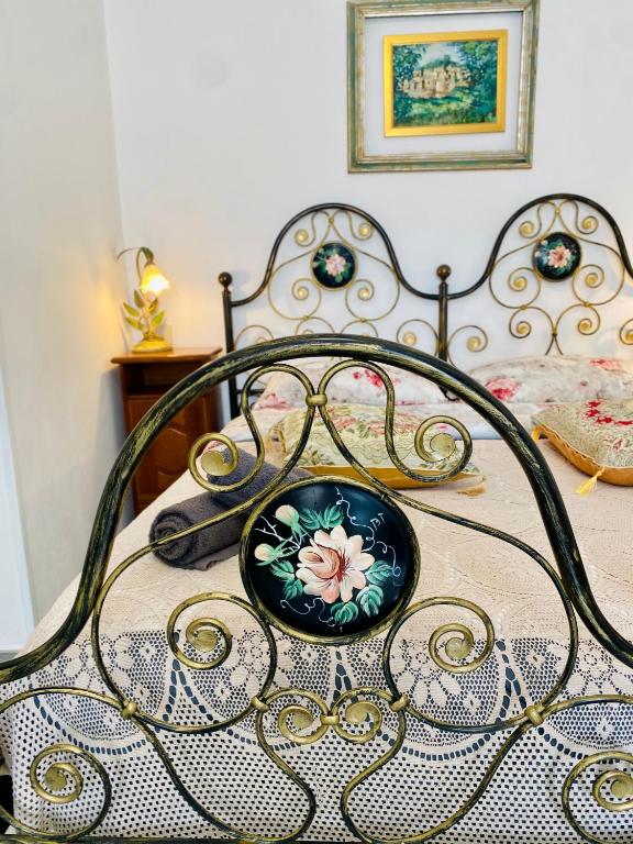 A bed or beds in a room at Casa Luba