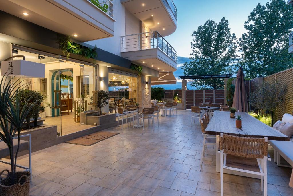 Restaurace v ubytování ELLE Rooms & Suites