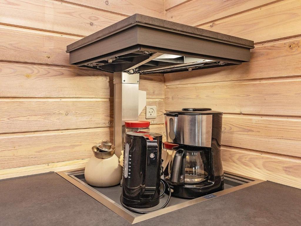 Příslušenství pro přípravu čaje a kávy v ubytování 10 person holiday home in Skagen
