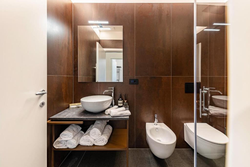 Kúpeľňa v ubytovaní App 205 Palazzo Cavour