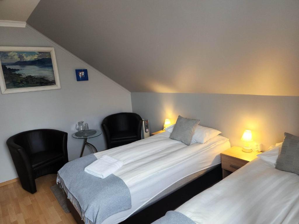Postelja oz. postelje v sobi nastanitve Guesthouse Kiljan