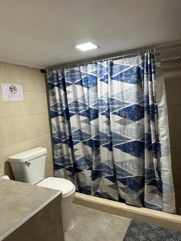 Een badkamer bij Cabañas Mountain View