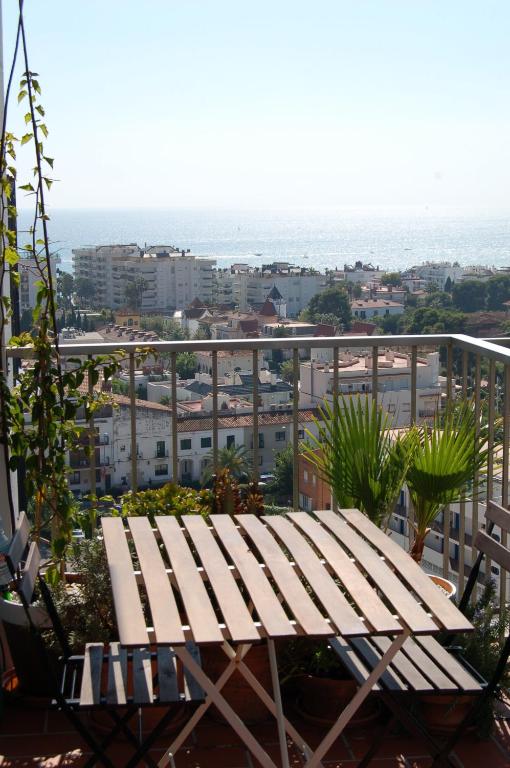 Balkón alebo terasa v ubytovaní Sea Views Penthouse