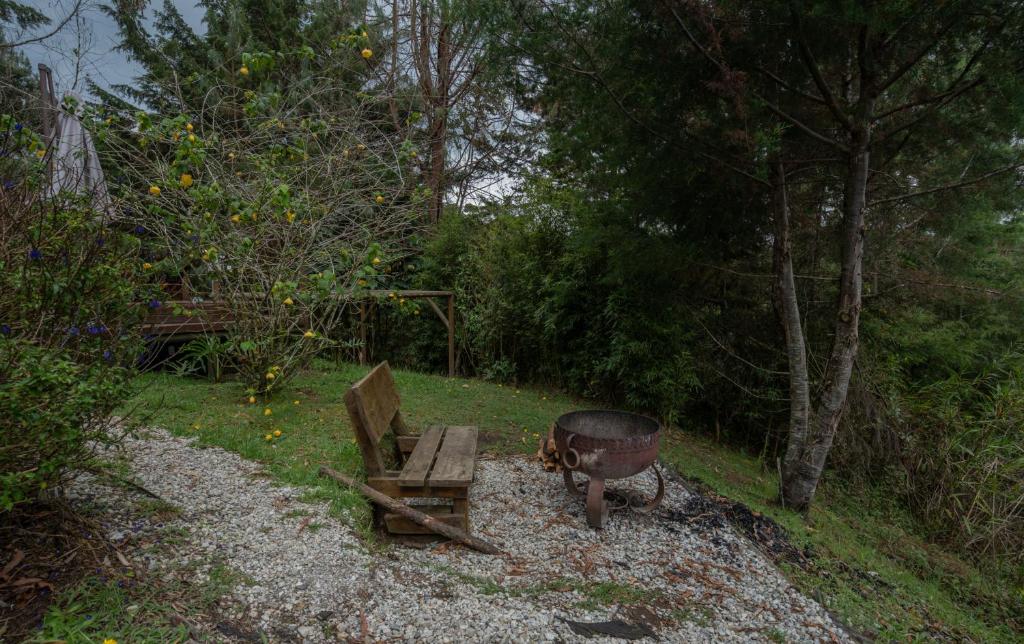 Zahrada ubytování BubbleSky Glamping 40 min from Medellin