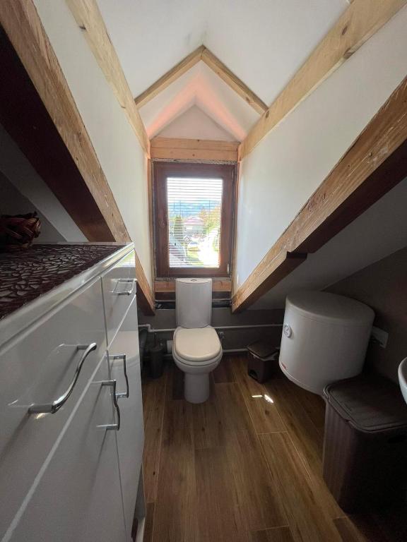 Koupelna v ubytování Studio apartman - Svetionik