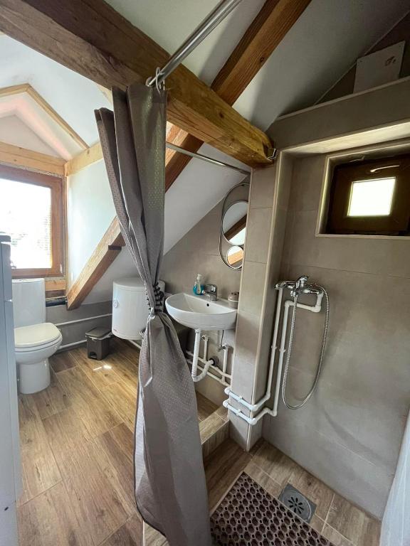 Posezení v ubytování Studio apartman - Svetionik