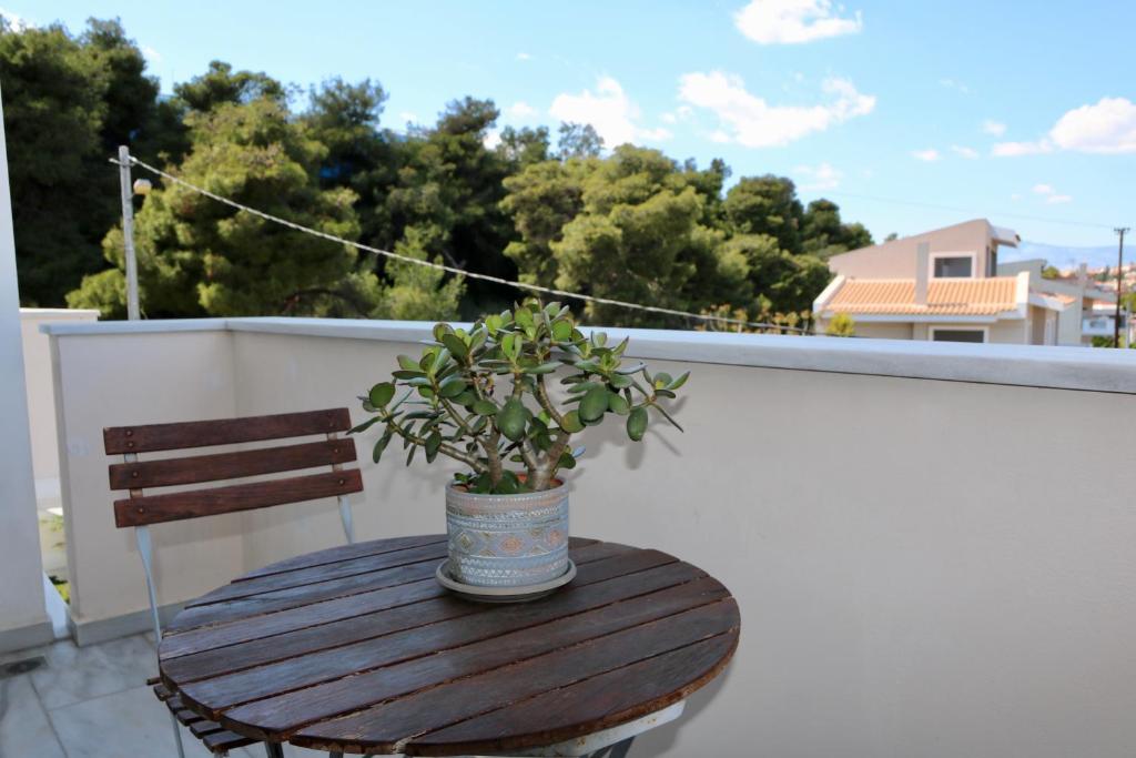 Balkón nebo terasa v ubytování Villa Ariadne
