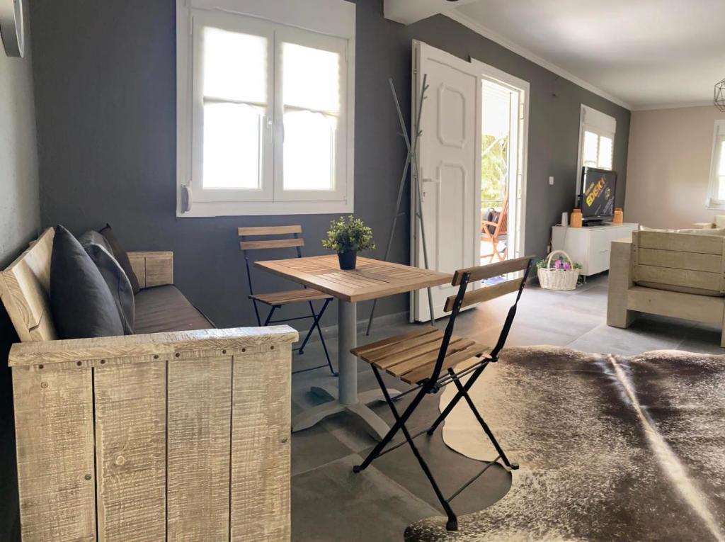 Posezení v ubytování MK Residences