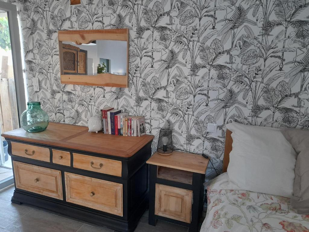 Kuchyň nebo kuchyňský kout v ubytování L'atelier des rêves