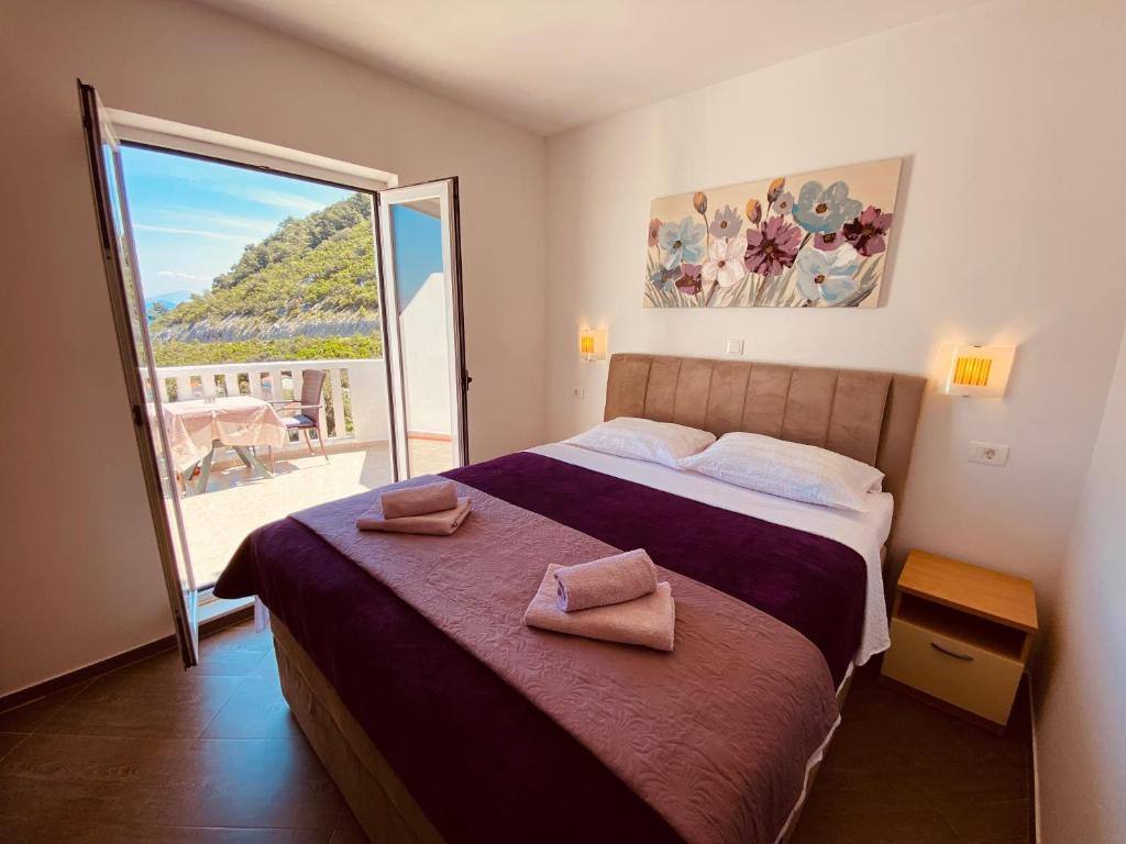 Krevet ili kreveti u jedinici u objektu Guest House Ruža