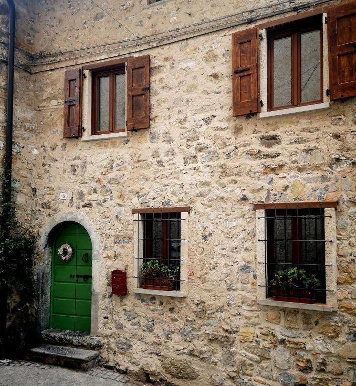 Budova, kde se bed and breakfast nachází