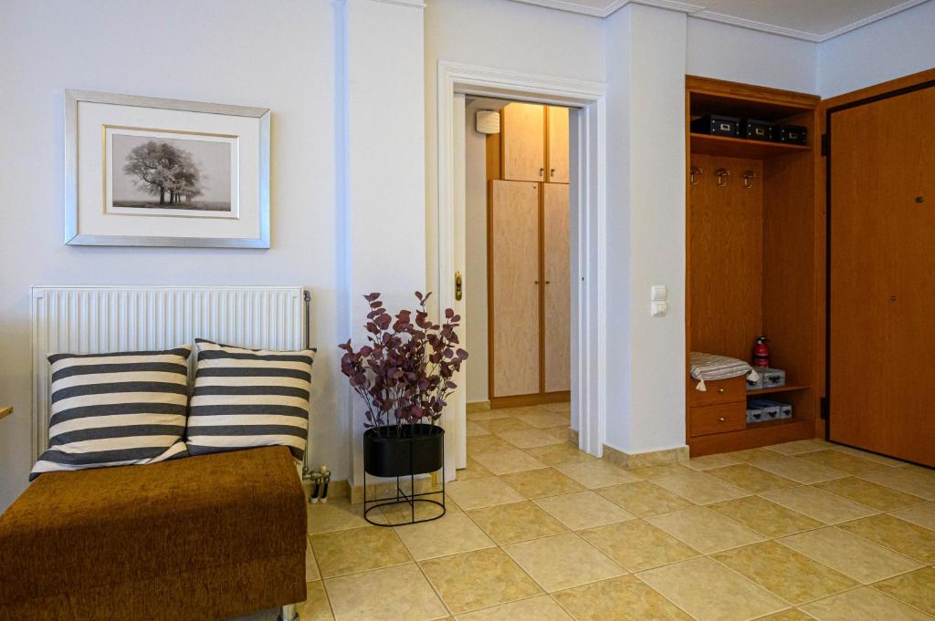 Posezení v ubytování Marine Luxury Apartment Kalamata