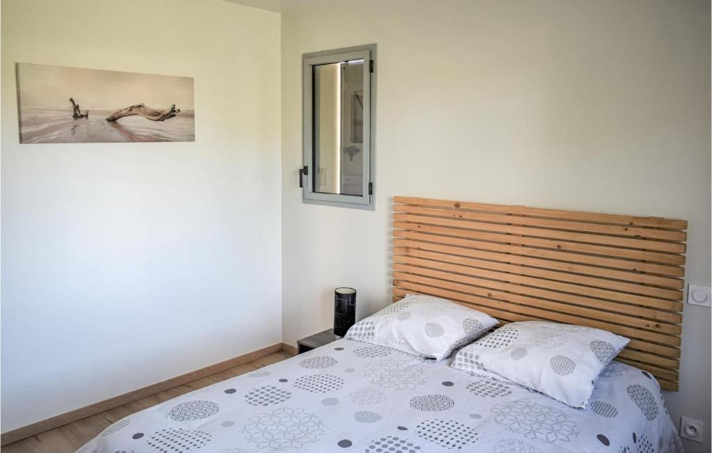Posteľ alebo postele v izbe v ubytovaní Nice Home In Galan With Kitchenette
