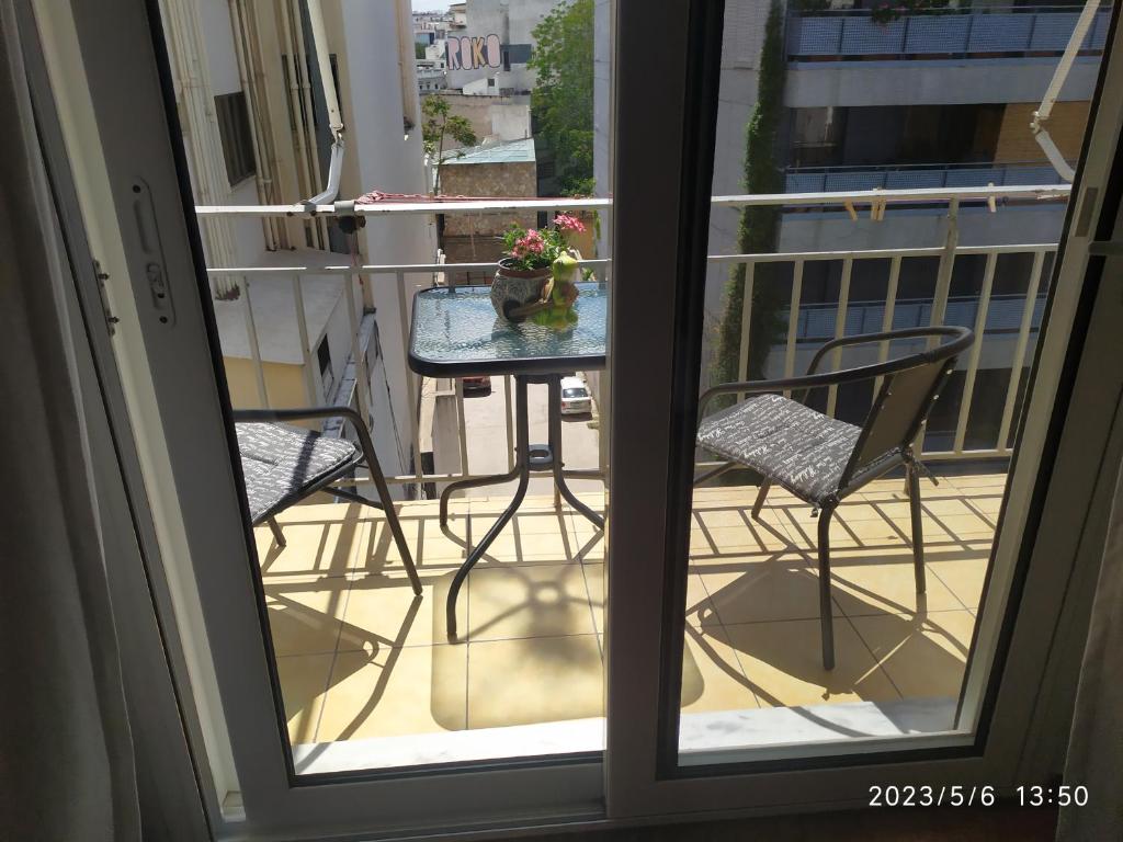 Balkón alebo terasa v ubytovaní Acropolis Urban Flat