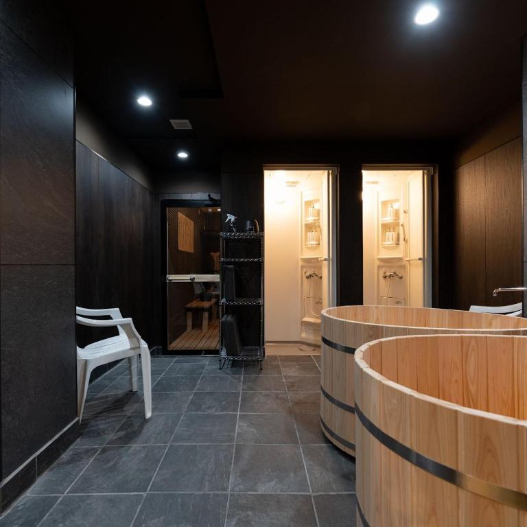 Koupelna v ubytování BENJAMIN HOTEL KANAZAWA