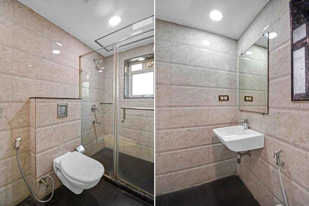 Koupelna v ubytování Super Townhouse The Platinum