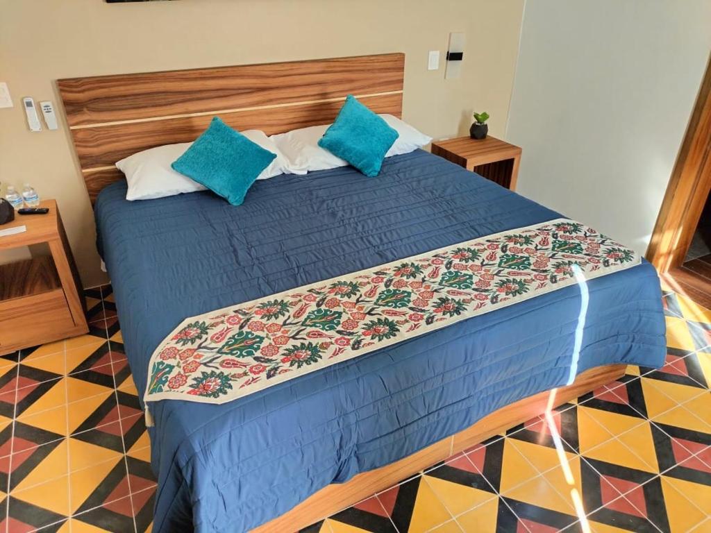 Postel nebo postele na pokoji v ubytování Villa Guadalupe