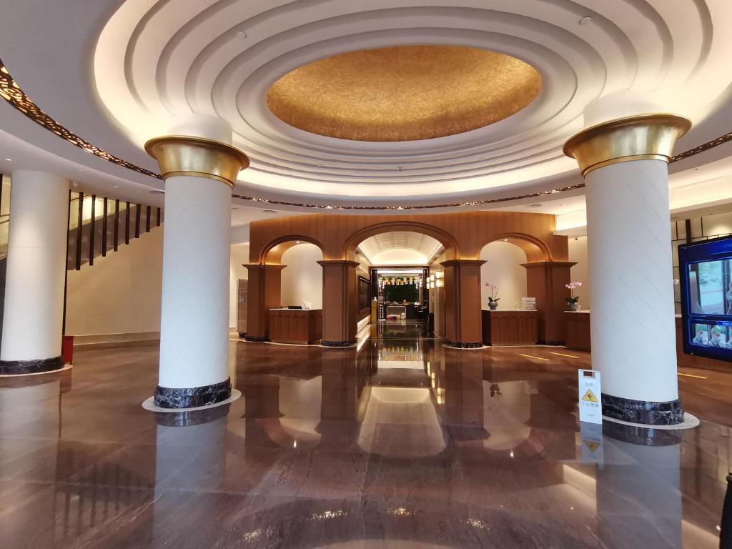 Vstupní hala nebo recepce v ubytování Shenzhen Shanghai Hotel