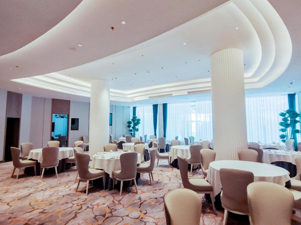 Posezení v ubytování Shenzhen Shanghai Hotel