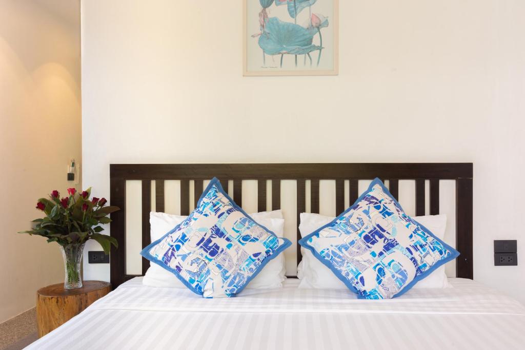 Postel nebo postele na pokoji v ubytování Koh Chang Grandview Resort