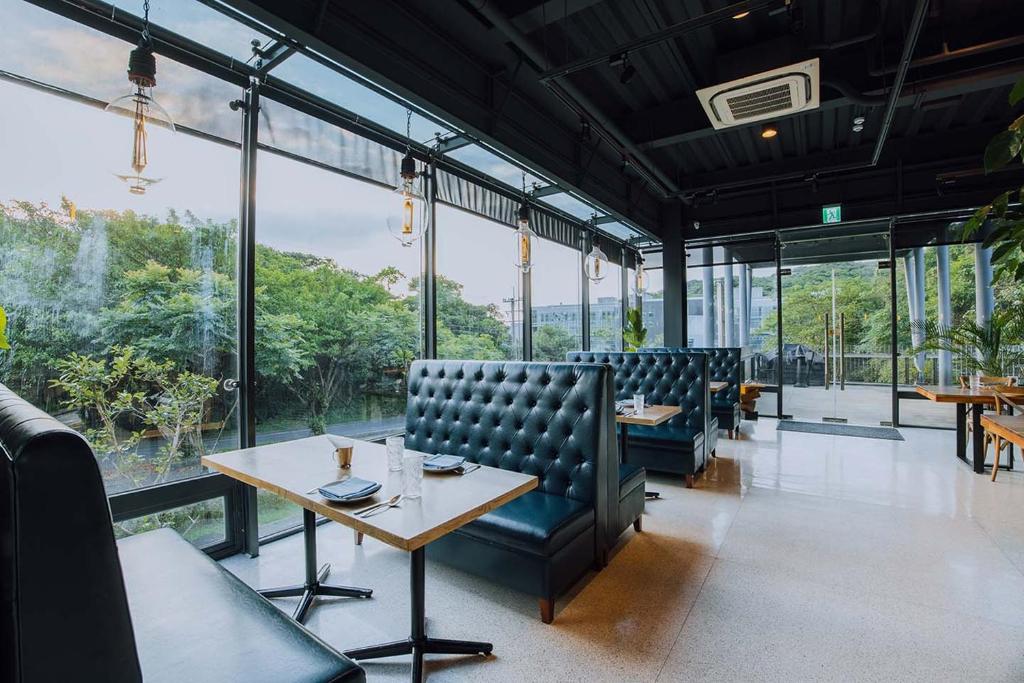 Posezení v ubytování Hotel BEGINS 倉箱蜜境文旅