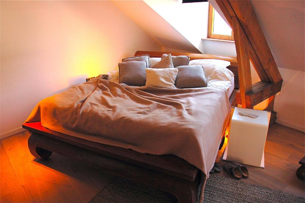 Postel nebo postele na pokoji v ubytování Tempor'area Apartment