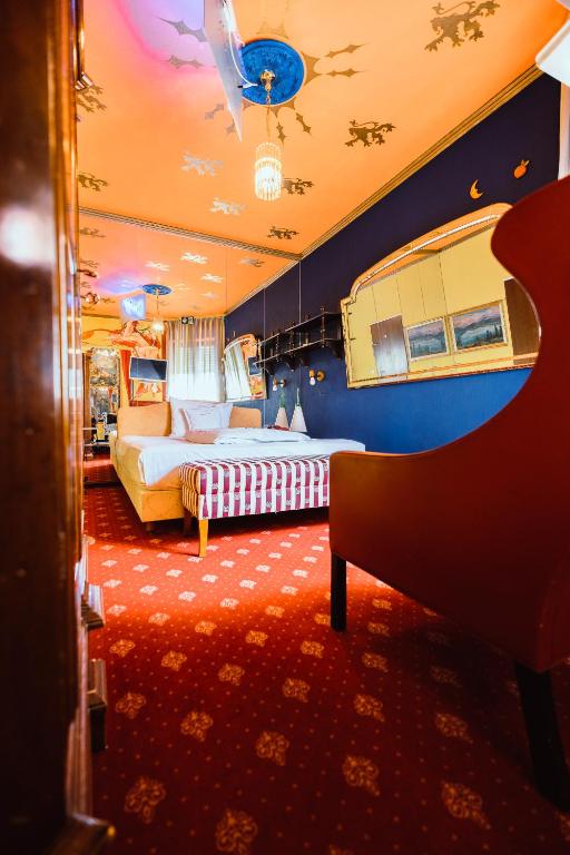 Posezení v ubytování Design Hotel Euskirchen