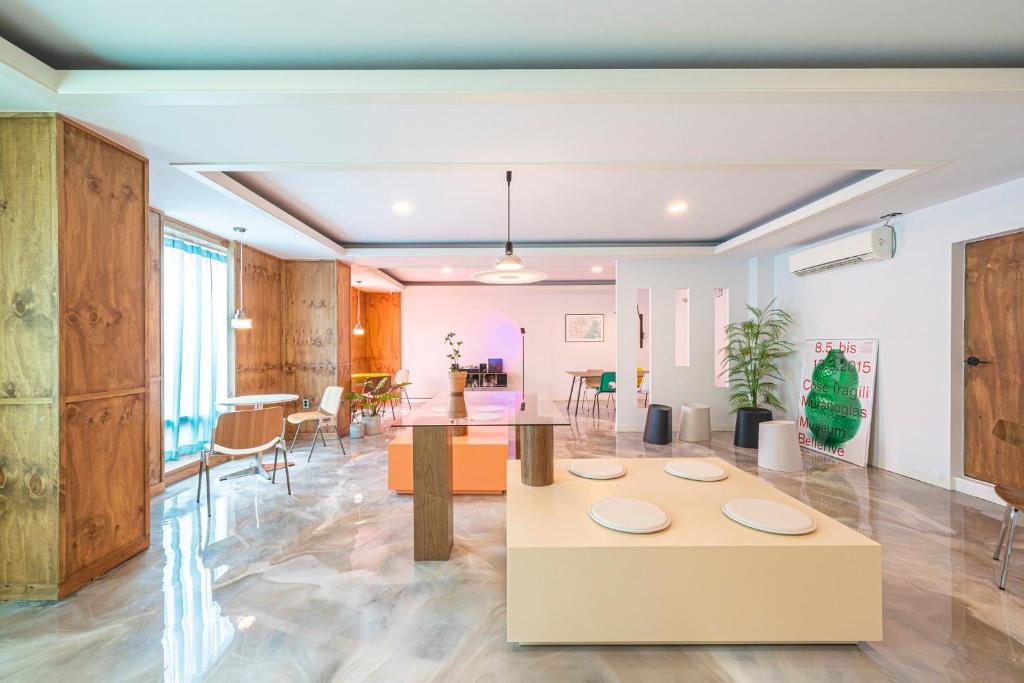 Posezení v ubytování Shourin Hotel Daejeon by Aank