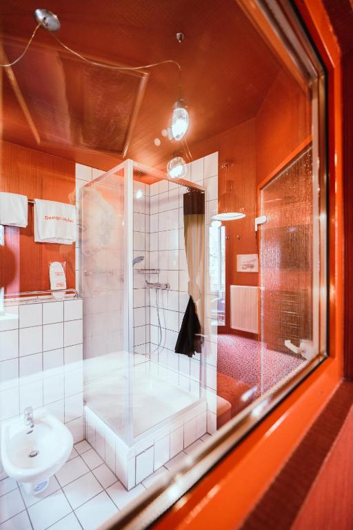 Koupelna v ubytování Design Hotel Euskirchen