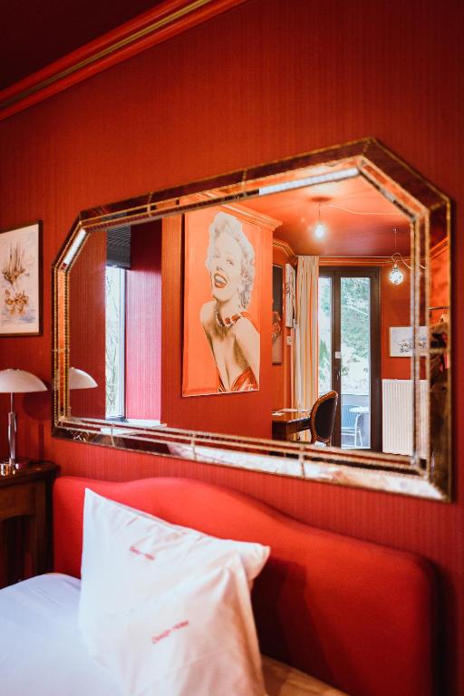 Postel nebo postele na pokoji v ubytování Design Hotel Euskirchen