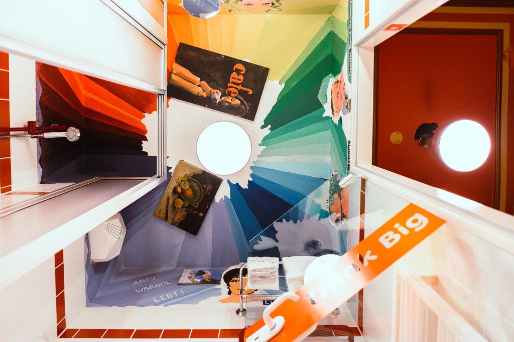 Koupelna v ubytování Design Hotel Euskirchen