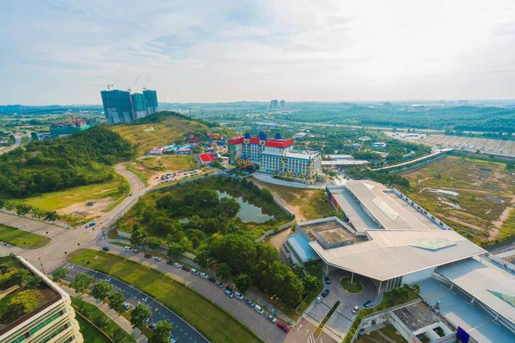 Letecký snímek ubytování Afiniti Residensi Legoland Medini