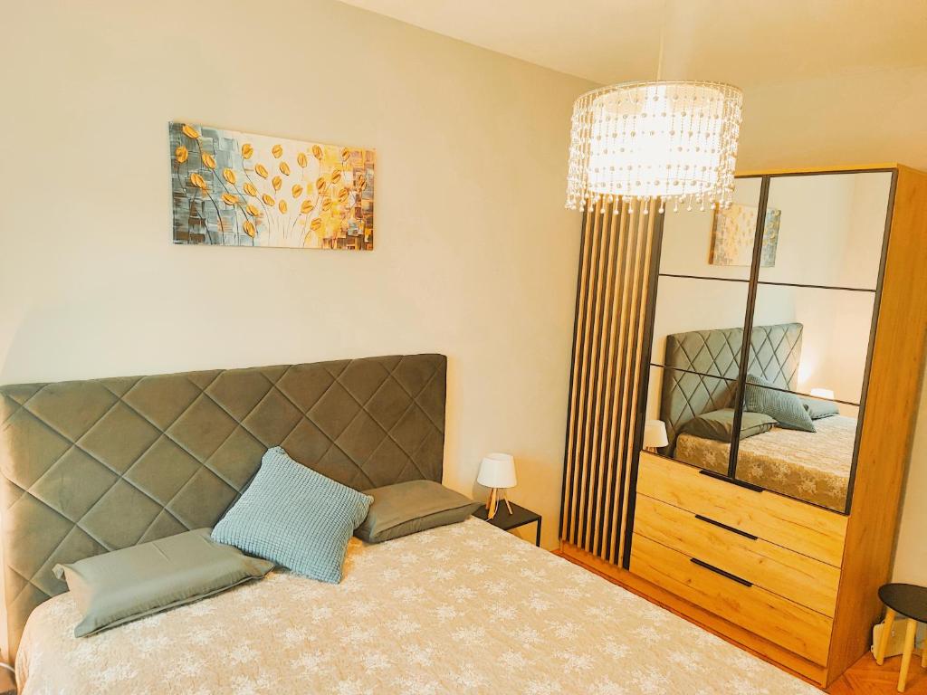 Posteľ alebo postele v izbe v ubytovaní Apartment Grubišić