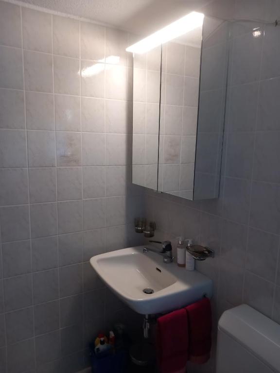 Koupelna v ubytování Casa Tita