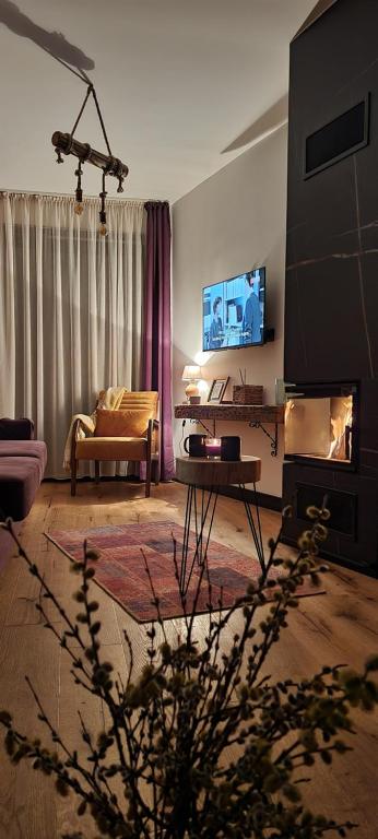 TV a/nebo společenská místnost v ubytování Winter Park Residence Bjelasnica