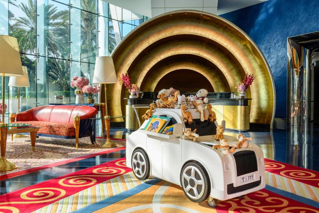 Děti v ubytování Jumeirah Burj Al Arab Dubai