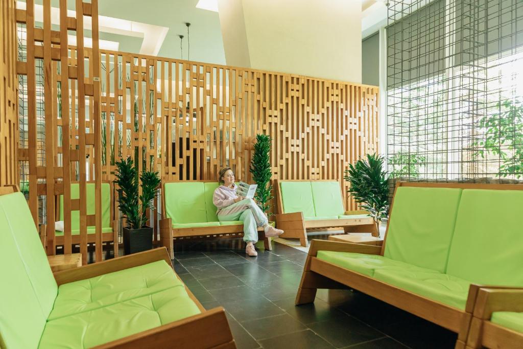 Posezení v ubytování Hotel Vesna