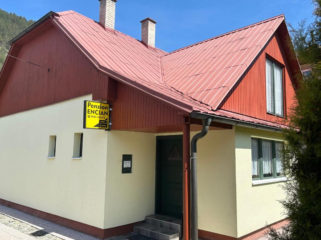 Budova, kde se penzion nachází
